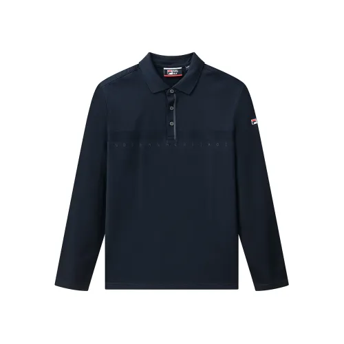FILA ModernHeritage Polo Shirt Men's Legend Blue