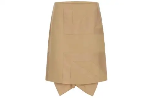 Burberry Midi Dress Women's Camel