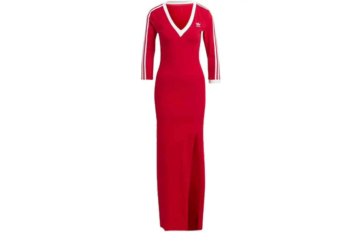 Adidas Originals Adicolor Classics 3 Stripes Maxi Dress