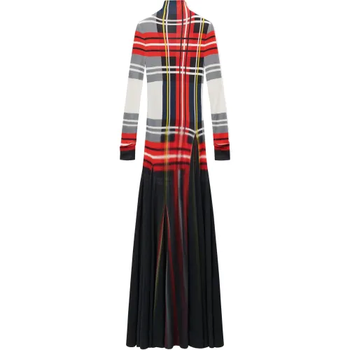 LOEWE FW24 Long Sleeved Dress Women's Red
