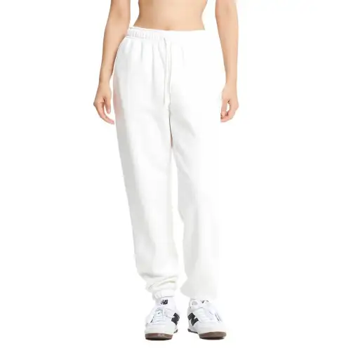 New Balance Knitted Sweatpants Women's Ivory White
