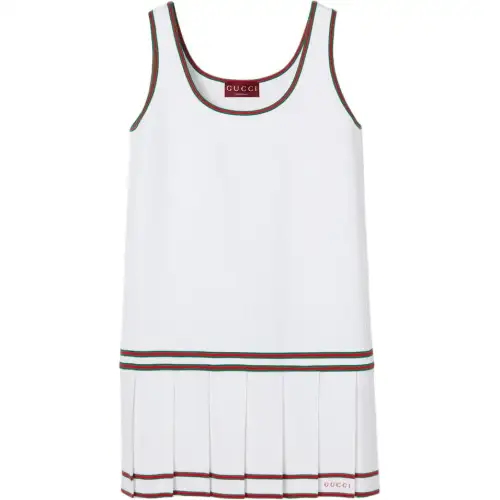 GUCCI Slip Dresses Women's White