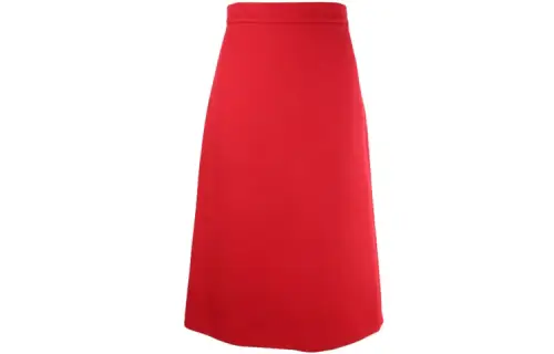 PRADA Casual Long Skirt Women's Red