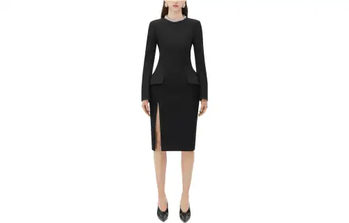 Bottega Veneta SS23 Long Sleeved Dress Women's