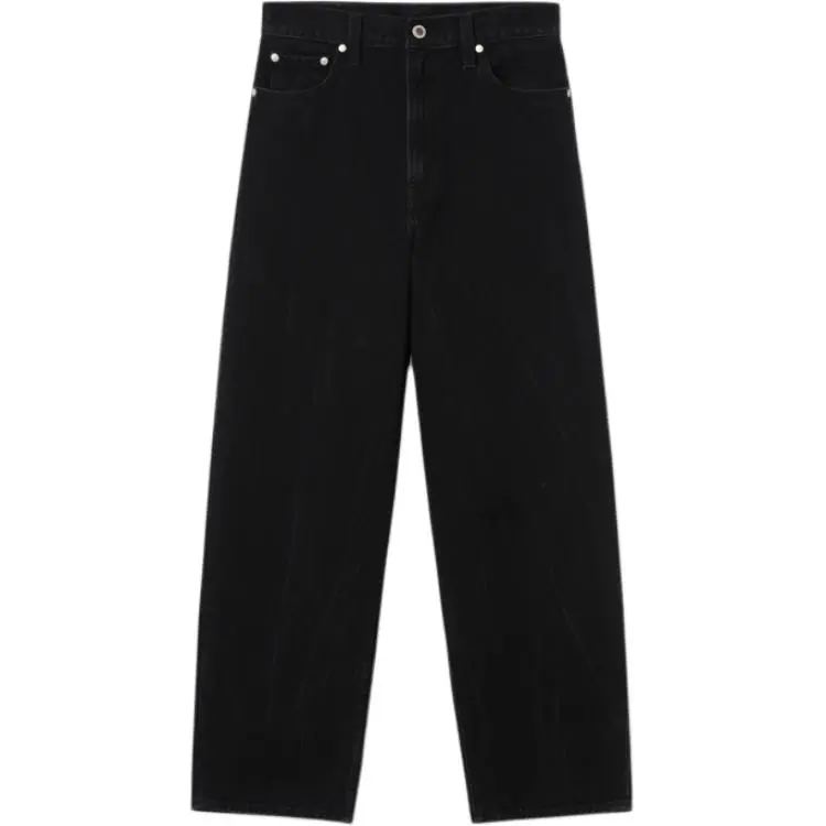 Levi's Jeans Women's Black Moderate Straight Fit Pants