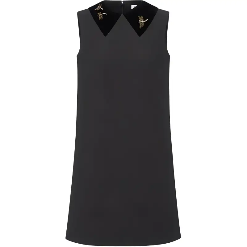 DIOR Sleeveless Dress Women's Black