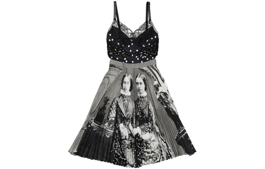 Burberry Slip Dresses Women's Black Moderate Mid Length