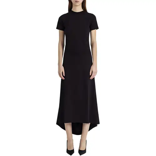 Balenciaga Patchwork design Maxi Dress