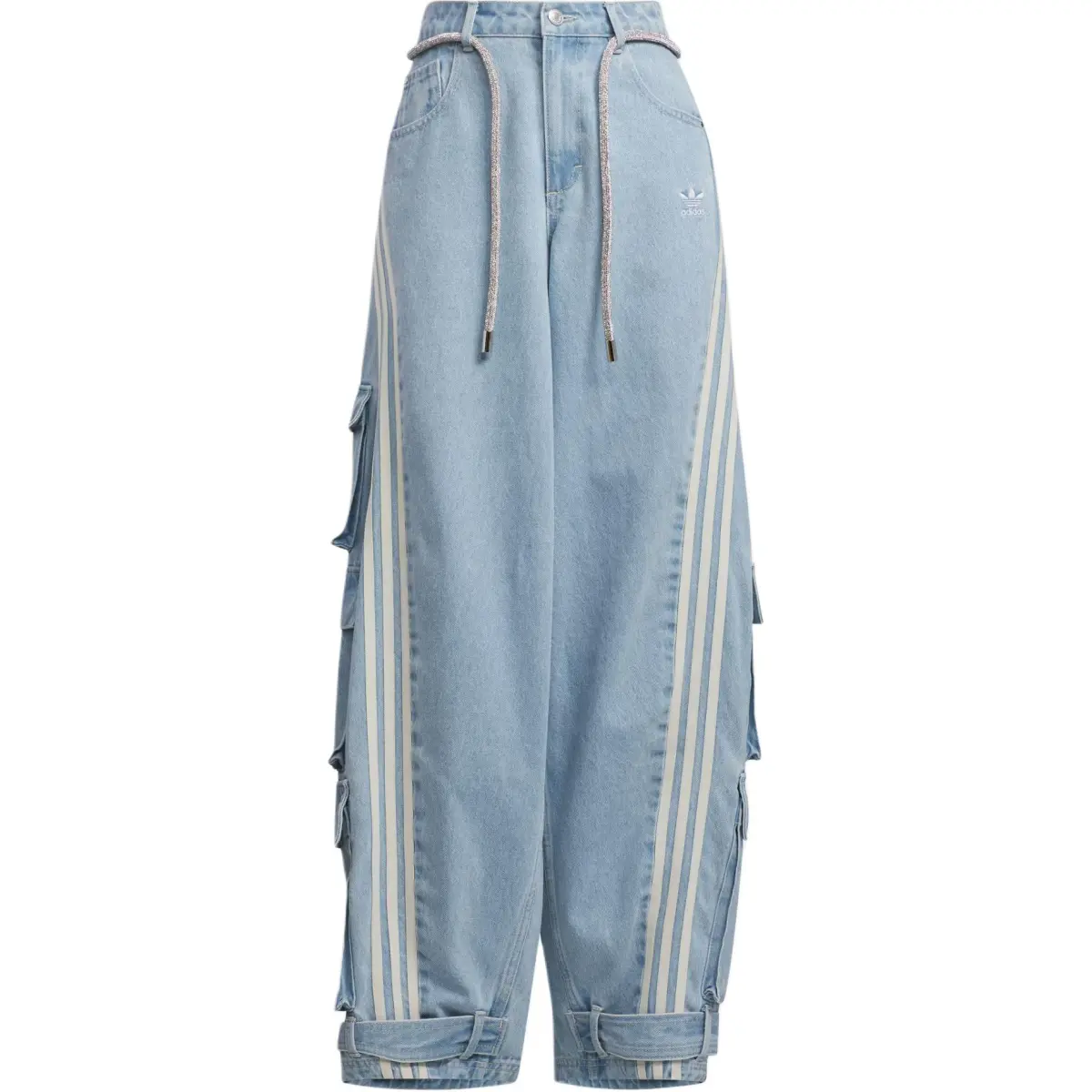 Adidas Originals ADILLENIUM DENIM Jeans Women's Clear Blue