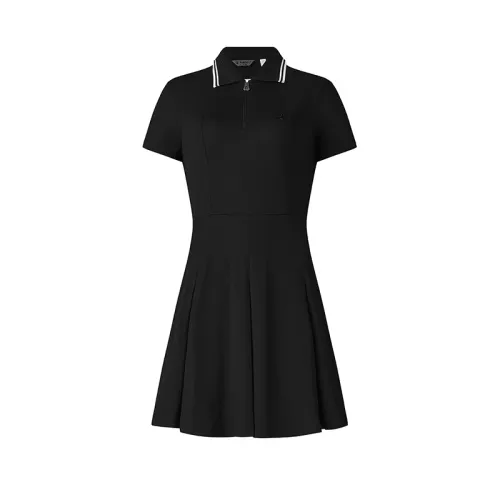 FILA Golf Short Sleeved Dress Women's Pitch Black BK