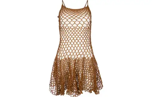 LOEWE Slip Dresses Women's Umber