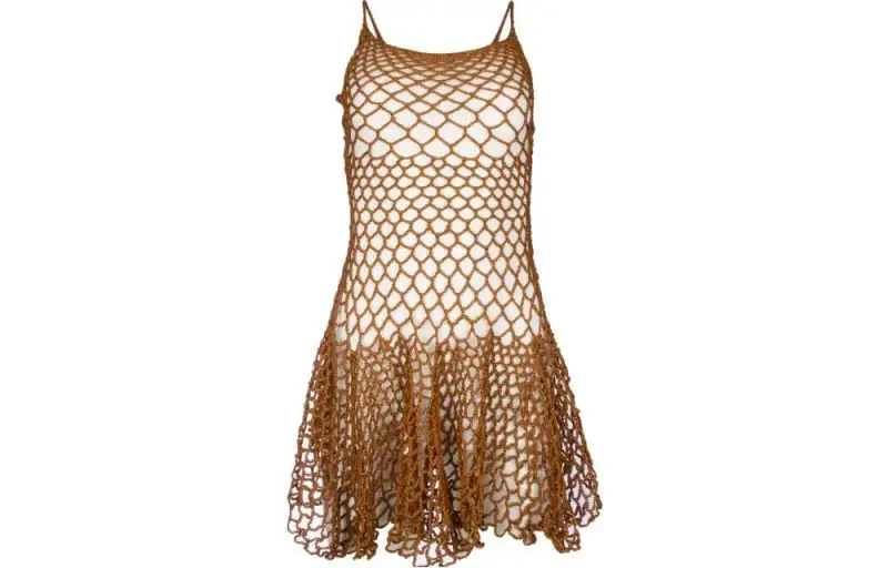 LOEWE Slip Dresses Women's Umber