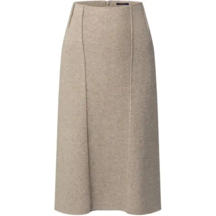 LOUIS VUITTON Cashmere Knit Skirt