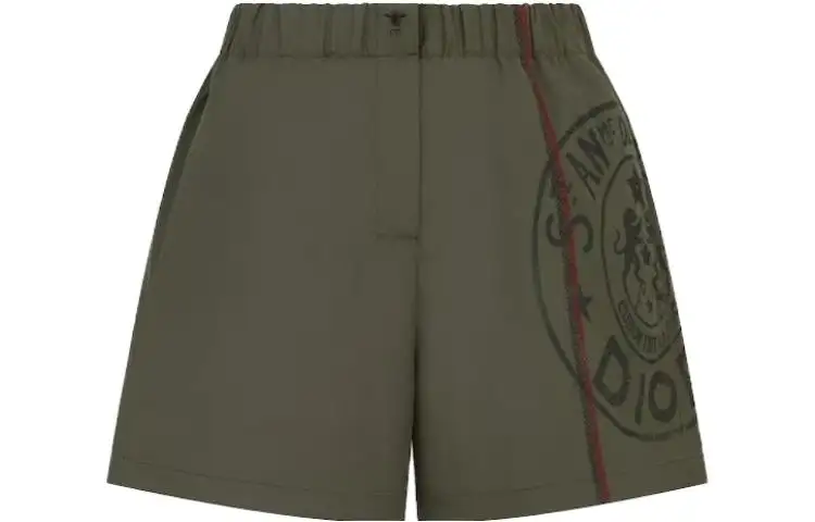DIOR Casual Shorts Women's Khaki