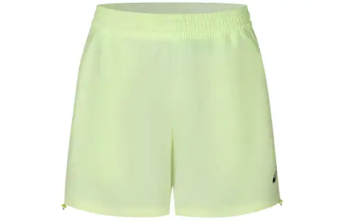 ASICS Casual Shorts Women's Yellow Green