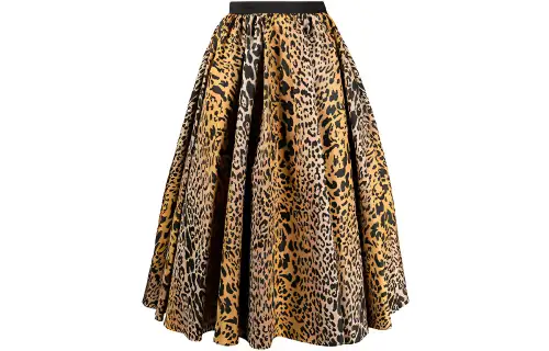 MIU MIU Casual Long Skirt Women's Yellow