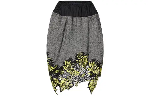 LOUIS VUITTON Casual Short Skirts Women's Gray