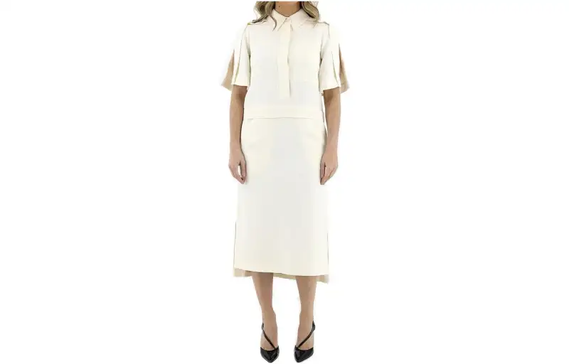 Burberry Short Sleeved Dress Women's