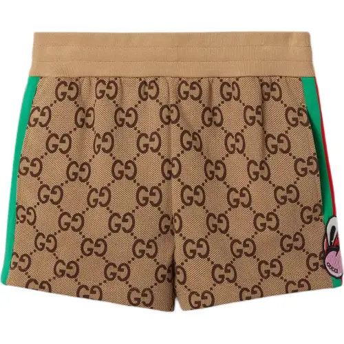 GUCCI Casual Shorts Women's Camel