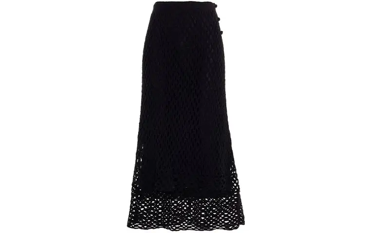THE ROW Casual Long Skirts Women's Black Long Other