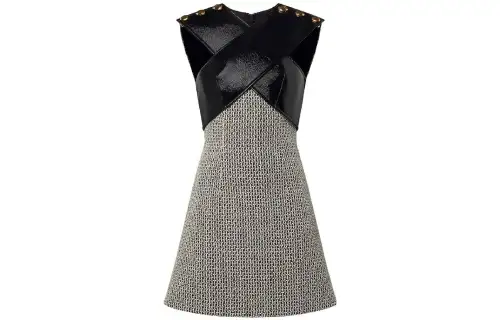 LOUIS VUITTON Sleeveless Dress Women's Black