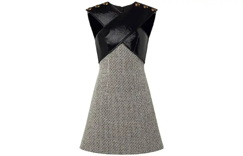 LOUIS VUITTON Sleeveless Dress Women's Black