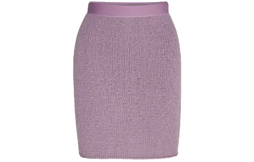 Bottega Veneta SS21 Wool Casual Short Skirts Women's Lavender