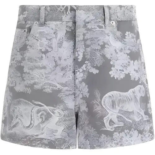 DIOR Casual Shorts Women's Gray