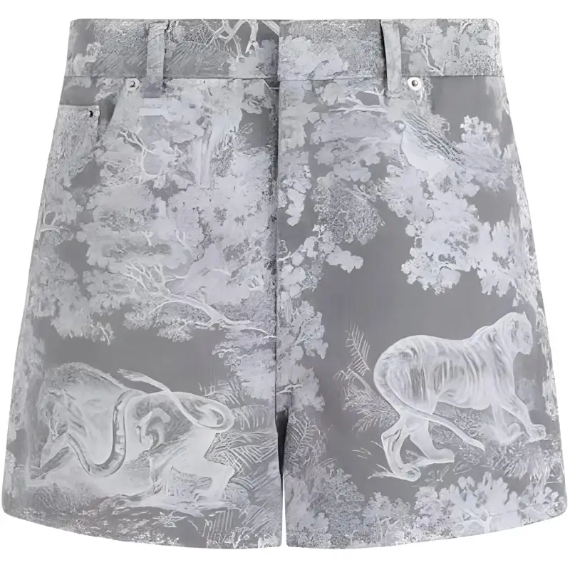 DIOR Casual Shorts Women's Gray