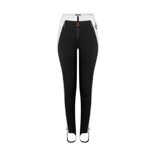 Lv Graphic Accent Stirrup Leggings