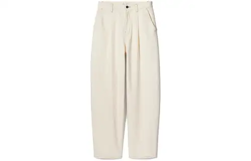 UNIQLO X CDC Jeans Women's Light Beige Moderate Straight Fit Pants