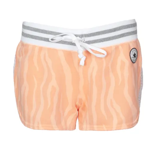 Converse Casual Shorts Women's Mixed Sunset Orange