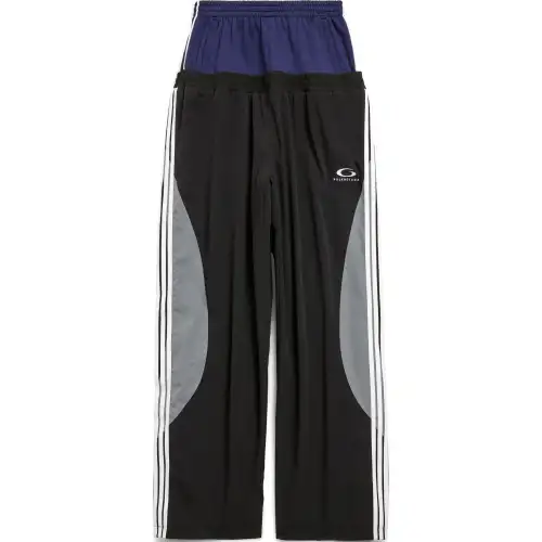 Balenciaga Cut Up Tracksuit Pants 'Black'