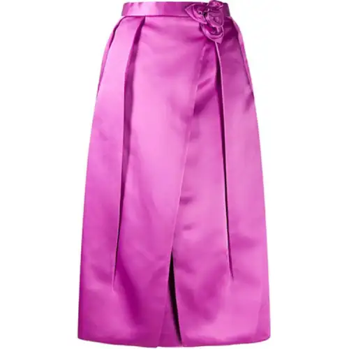 PRADA FW21 Casual Long Skirt Women's Purple