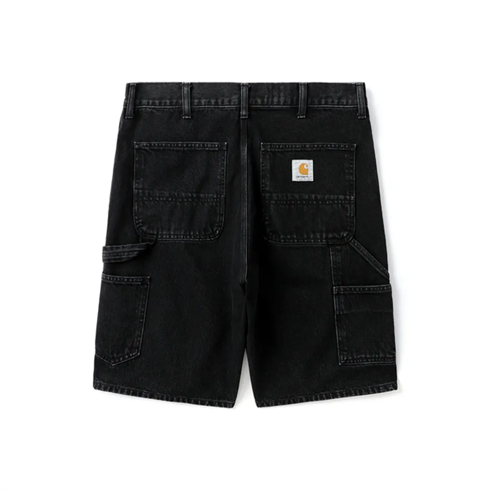 Carhartt WIP Single Knee Short Denim Shorts Men's Black