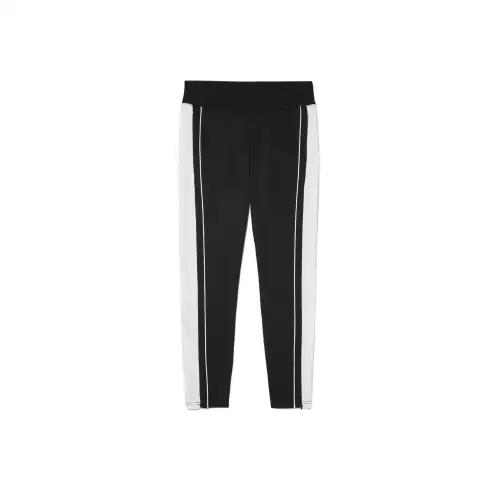 FILA La Finale Knitted Sweatpants Women's Black White 001