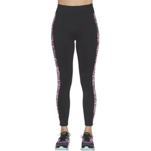 Skechers GO STRETCH Fantasy Fields HW Leggings Women's Black/Red/Blue