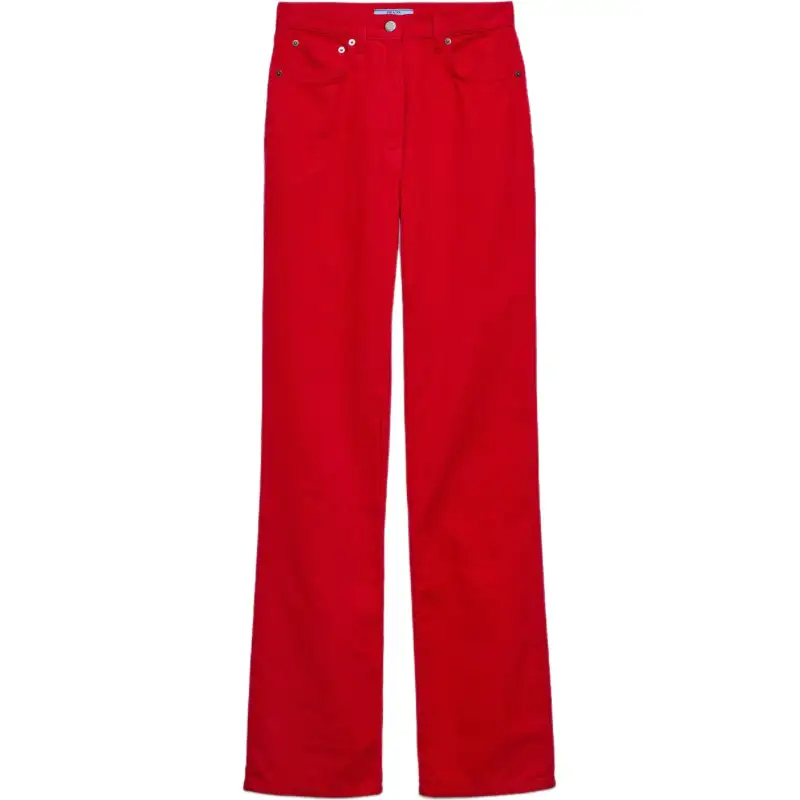 Prada corduroy trousers