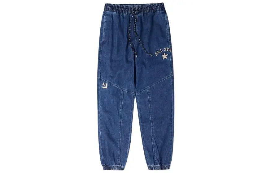 Converse Jeans Women's Blue Moderate Cuffed Pants
