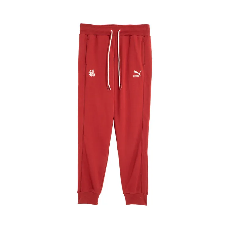 PUMA Knitted Sweatpants Women's Red