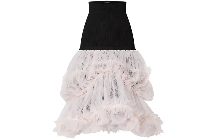 LOUIS VUITTON FW21 Long Skirt Women's Pink