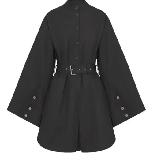 DIOR Long Sleeved Dress Women's Black
