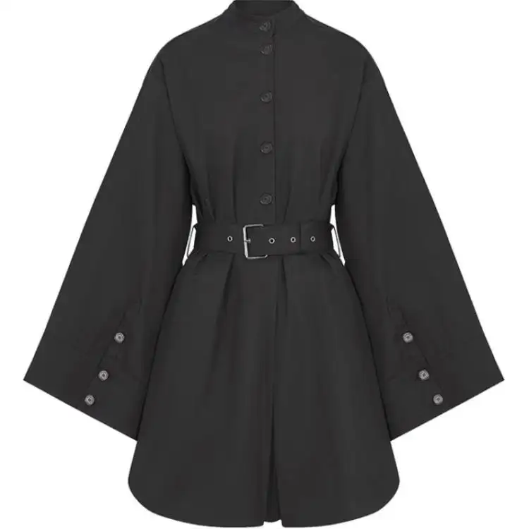 DIOR Long Sleeved Dress Women's Black
