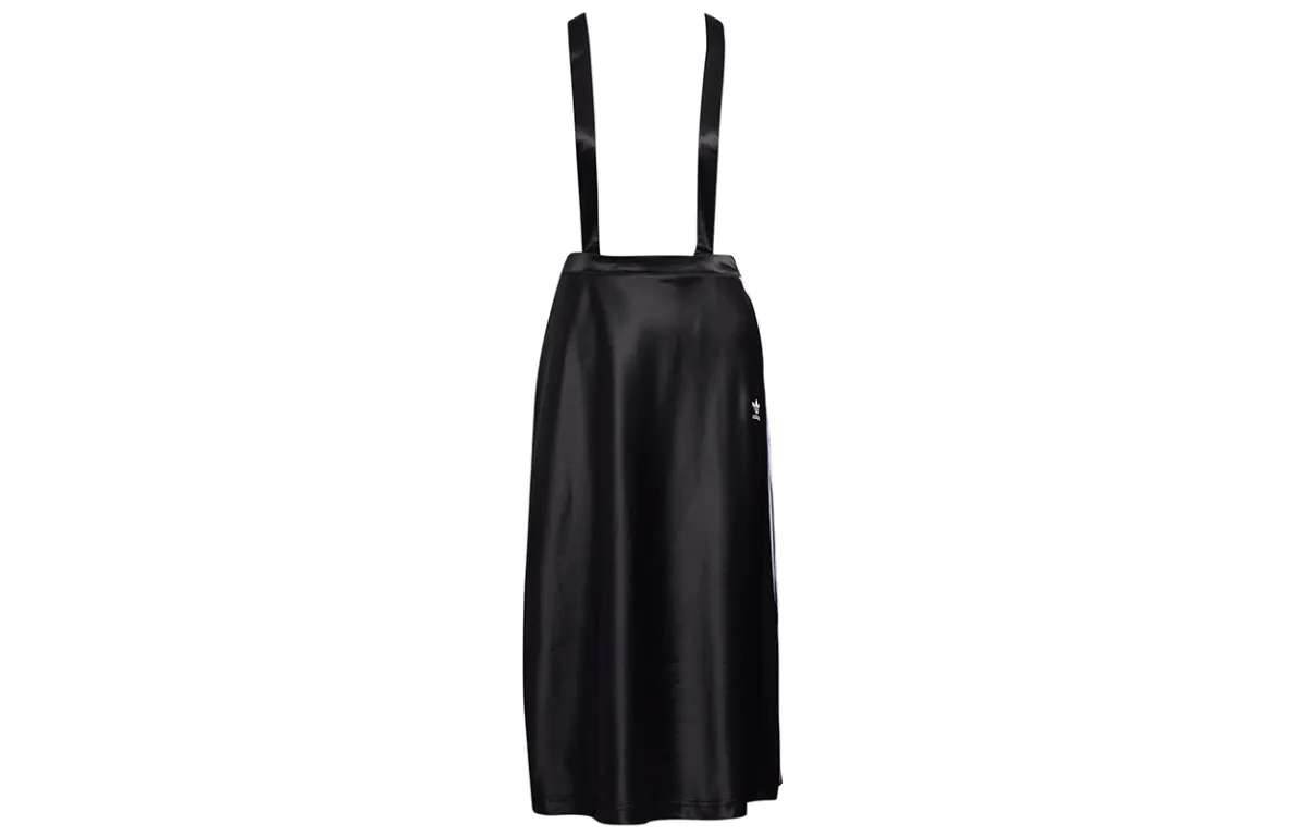 Adidas Originals Midi Casual Short Skirts Women's Black Moderate Mid-Length Other