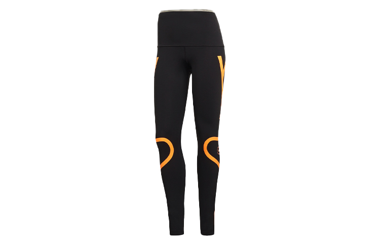 Adidas Sports Pants Women’s Black Orange Moderate