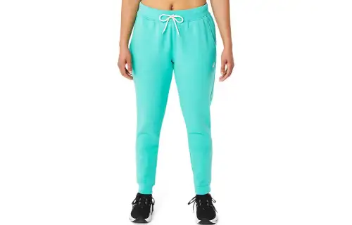 Asics Sunday Sana Fleece Jogger Knitted Sweatpants Women's Green