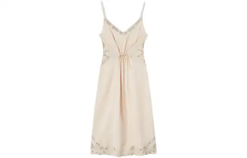 Loro Piana Slip Dress Women's Apricot Blossom