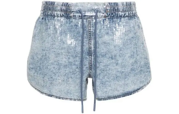 DIESEL Casual Shorts Women's Sky Blue