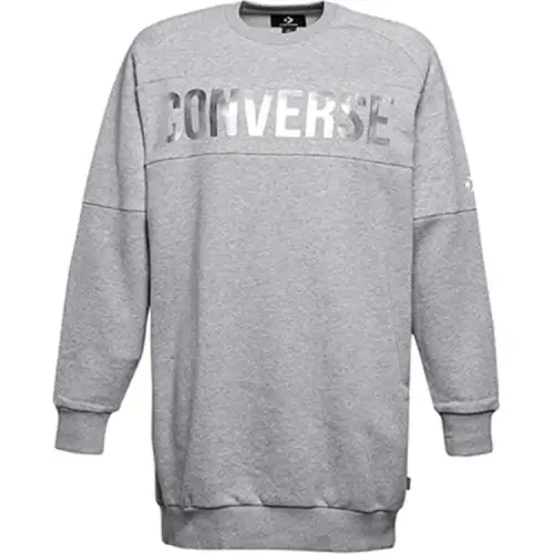 Converse Lure Long Sleeved Dress Women's Gray