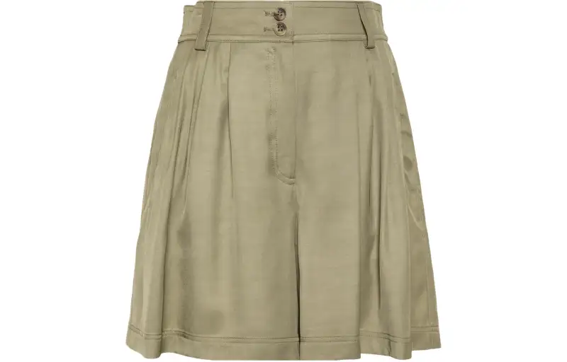 Golden Goose SS24 Casual Shorts Women's Olive Green